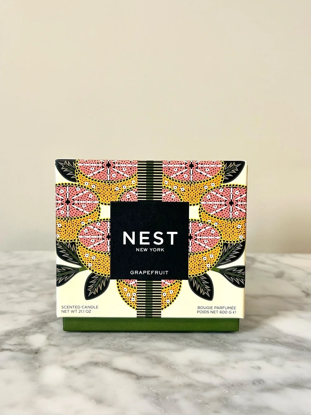 LIMITED EDITION • NEST New York Grapefruit Decorative 3-Wick Candle